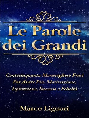 cover image of Le Parole dei Grandi